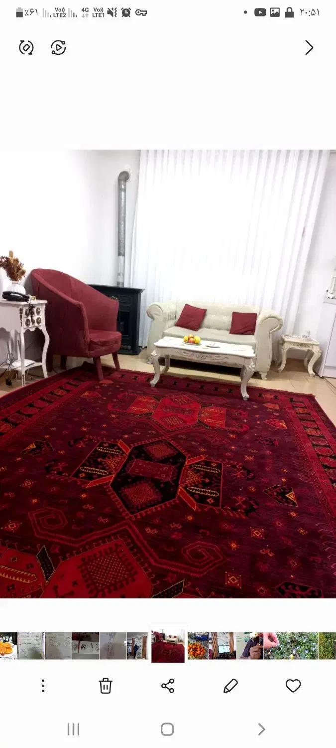 یک دست مبل هشت نفره|مبلمان خانگی و میز عسلی|رشت, حمیدیان|دیوار