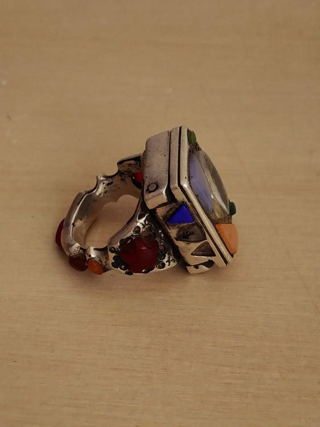 انگشتر دست ساز کلکسیونی خاص طرح جعبه|جواهرات|اهر, |دیوار