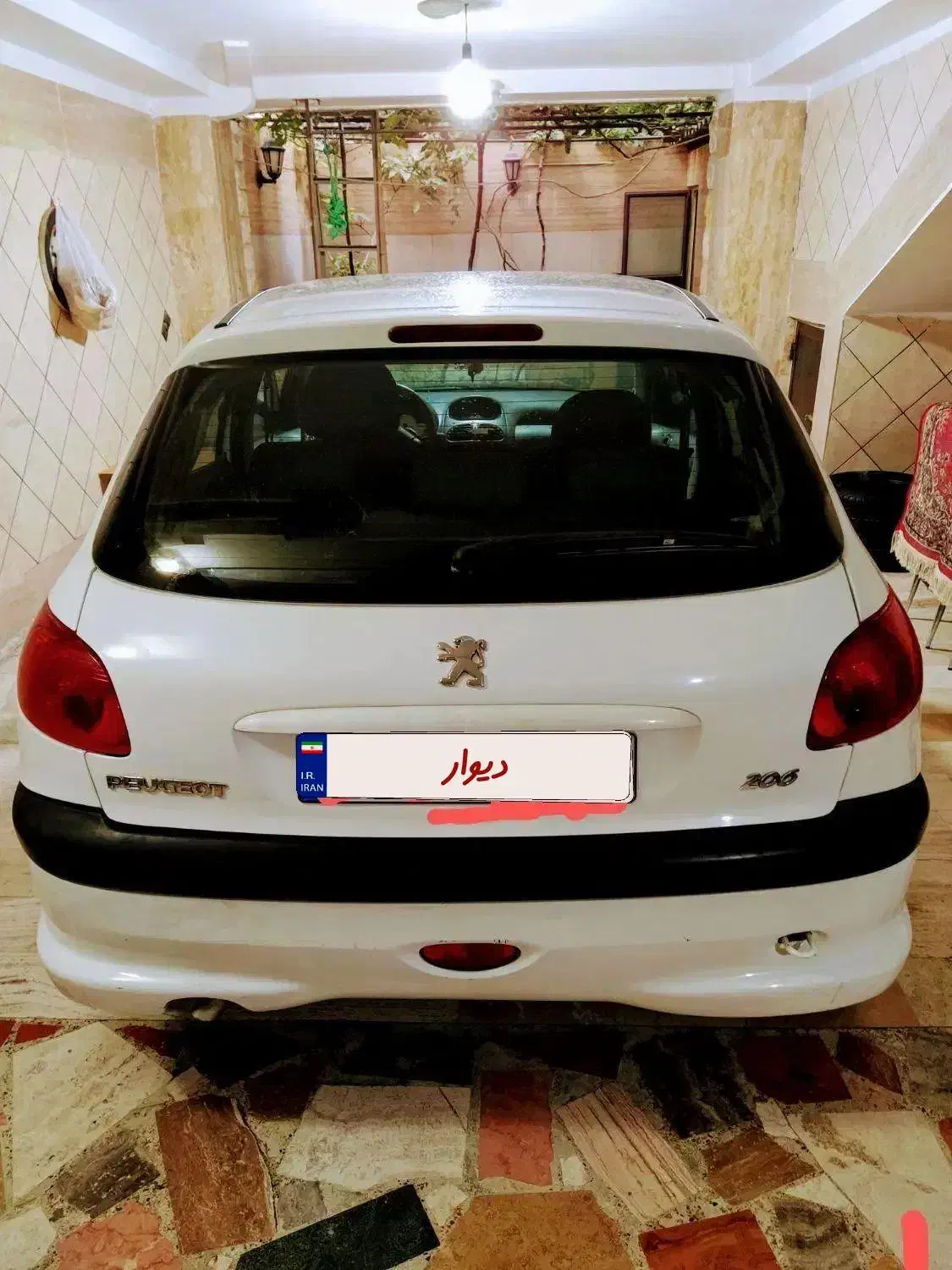 پژو 206 تیپ 5 مدل 98.کارکرد 100000|خودرو سواری و وانت|اسلام‌شهر, زرافشان|دیوار