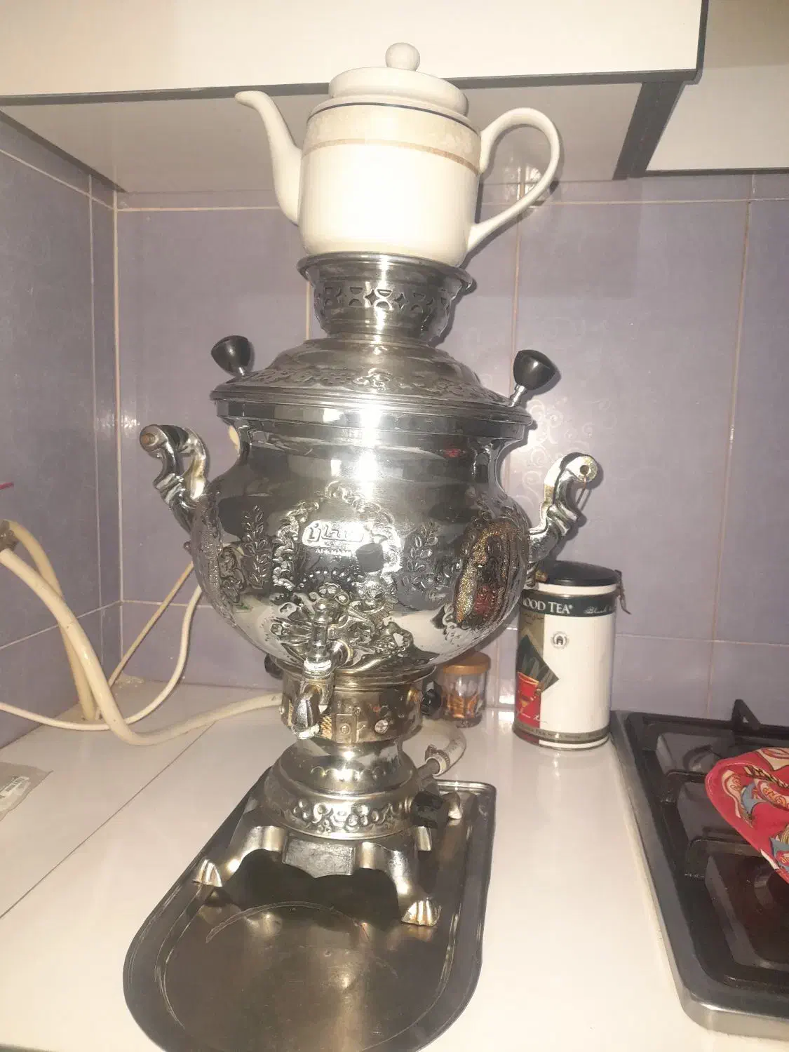 سماور تمیز و سالم|سماور، چای‌ساز، قهوه‌ساز|هشتگرد, فاز ۳ مهستان|دیوار