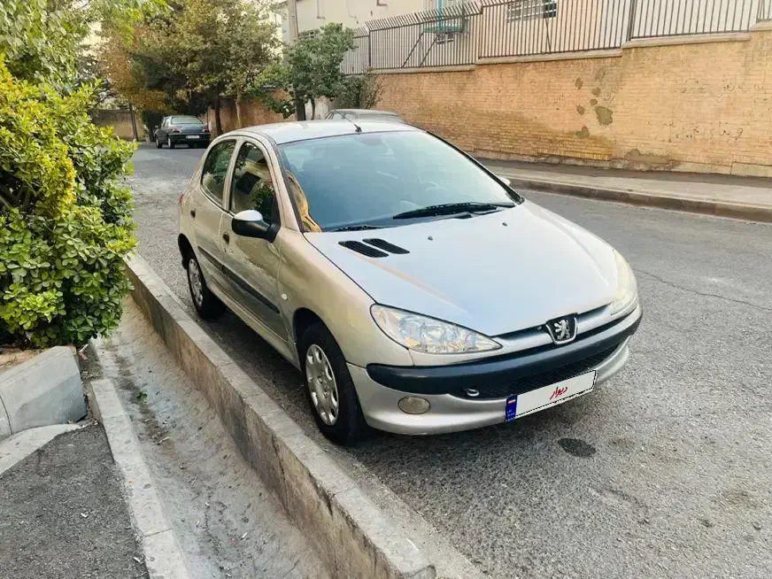 پژو ۲۰۶تیپ دو مدل87|خودرو سواری و وانت|تهران, سازمان برنامه جنوبی|دیوار