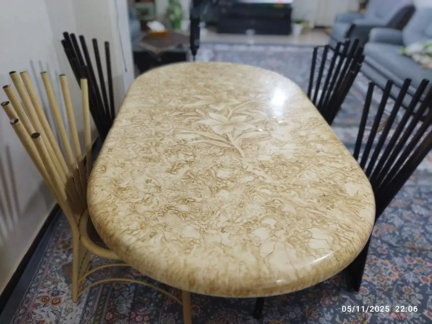 میزو صندلی ناهارخوری ۶ نفره|میز و صندلی غذاخوری|قائم‌شهر, |دیوار