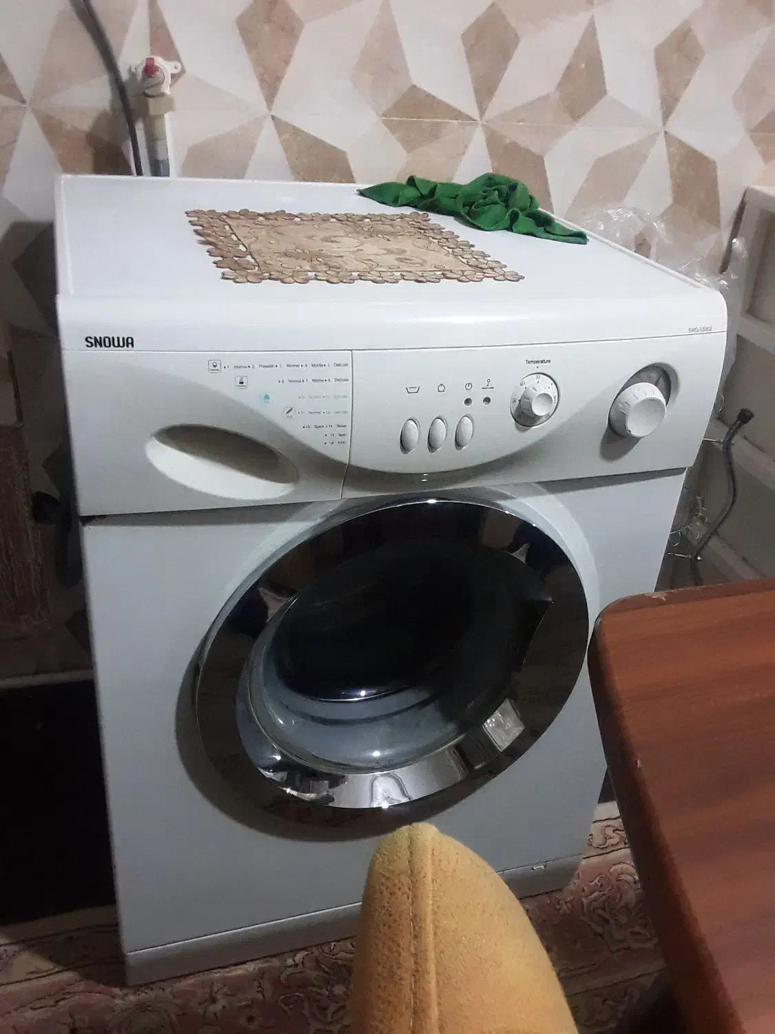 لباسشویی اسنوا 5کیلو ایتالیا15برنامه خودکار اتومات|ماشین لباسشویی و خشک‌کن لباس|ارومیه, |دیوار