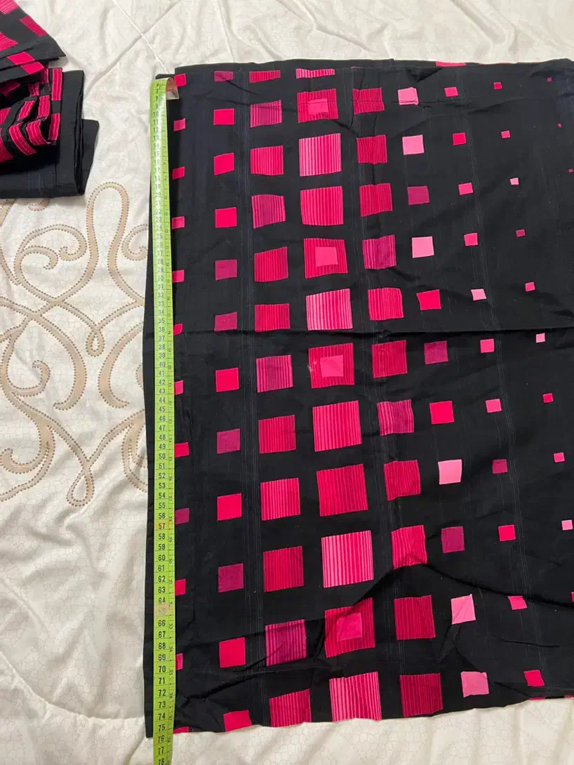 روتختی مشکی صورتی ۶ تکه|سرویس روتختی|اصفهان, باغ گلها|دیوار