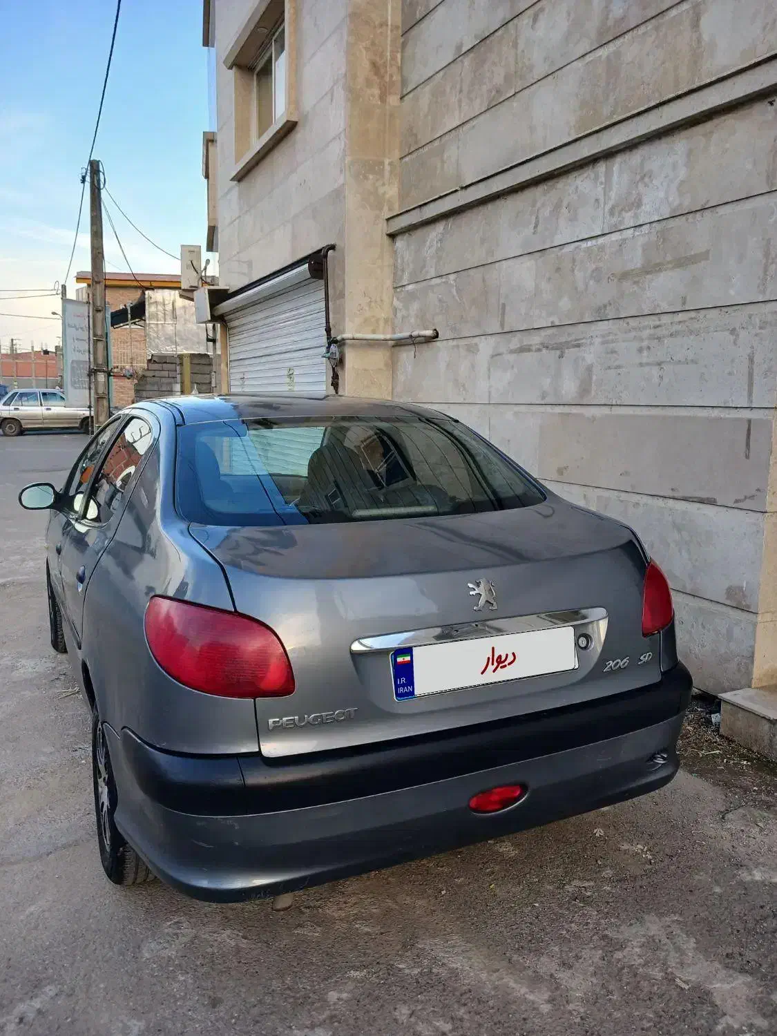 پژو ۲۰۶ v8 مدل ۸۸|خودرو سواری و وانت|آمل, |دیوار