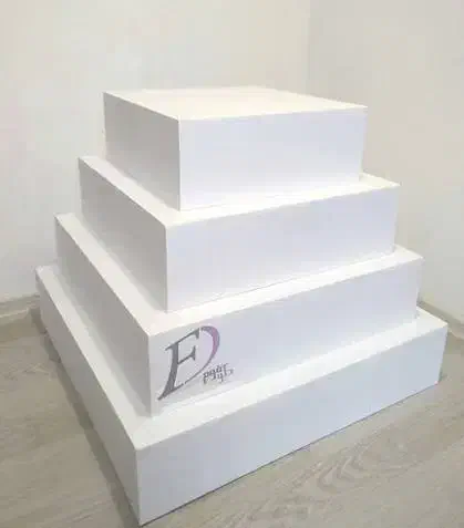 دو عدد ماکت کیک مستطیلی مناسب کیک متری|مجسمه، تندیس، ماکت|بیرجند, |دیوار