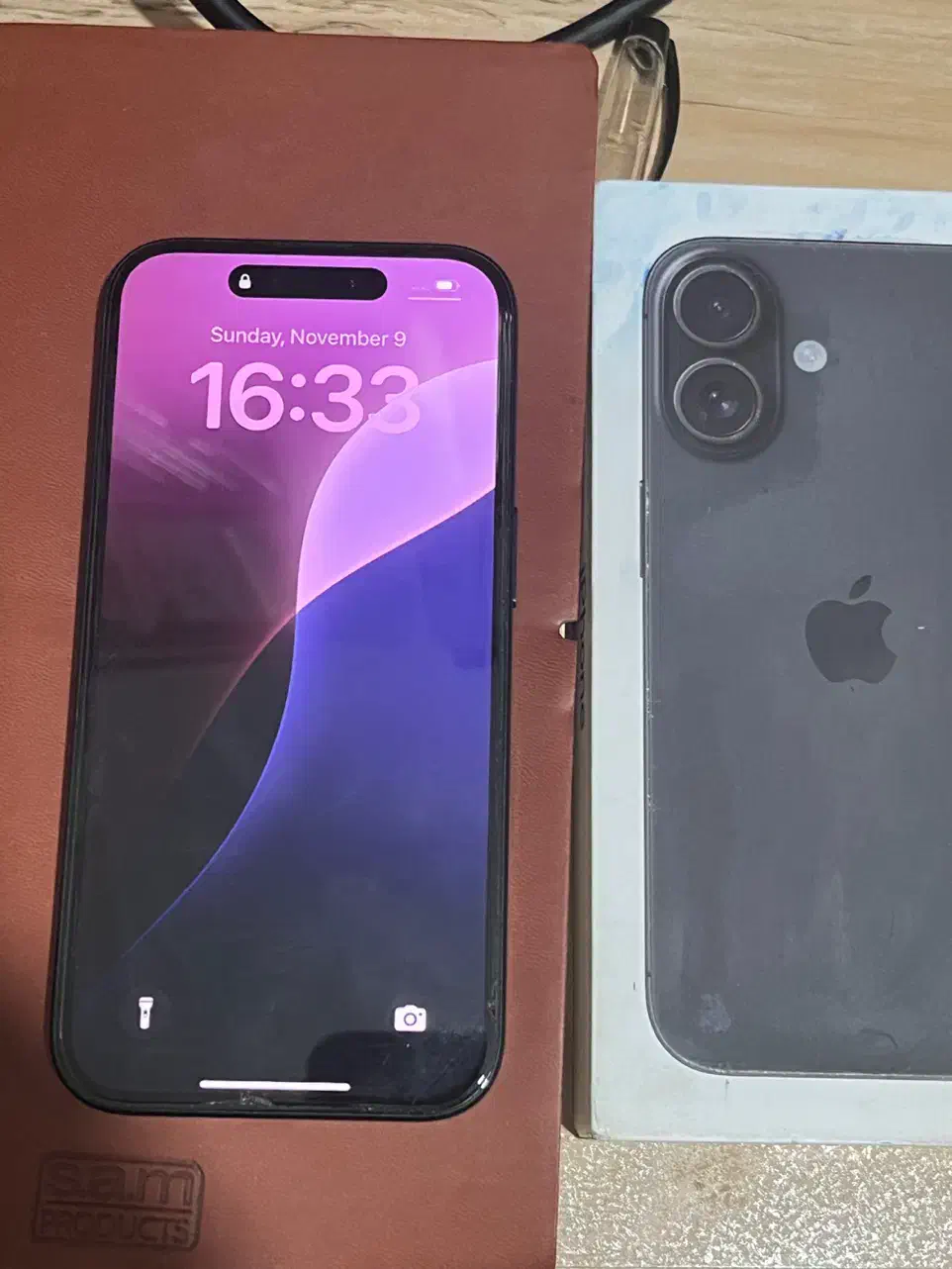 ایفون ۱۶ نرمال ۱۲۸ در حد نو پارت نامبر Ch|موبایل|اهواز, آریاشهر|دیوار