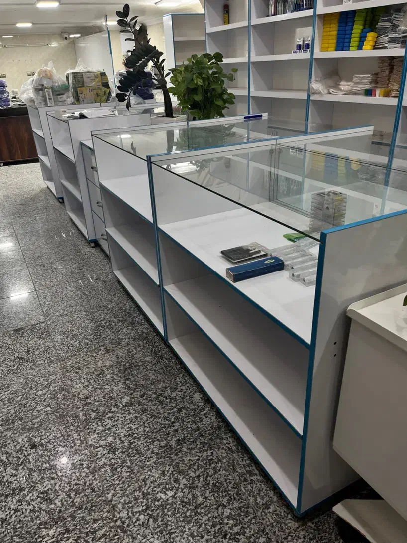 دکور و ویترین مغازه mdf|فروشگاه و مغازه|یزد, |دیوار