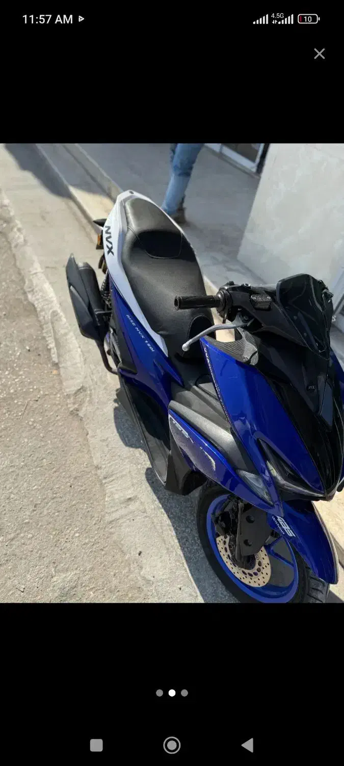 موتور NVX 155|موتورسیکلت|کرج, چمران|دیوار