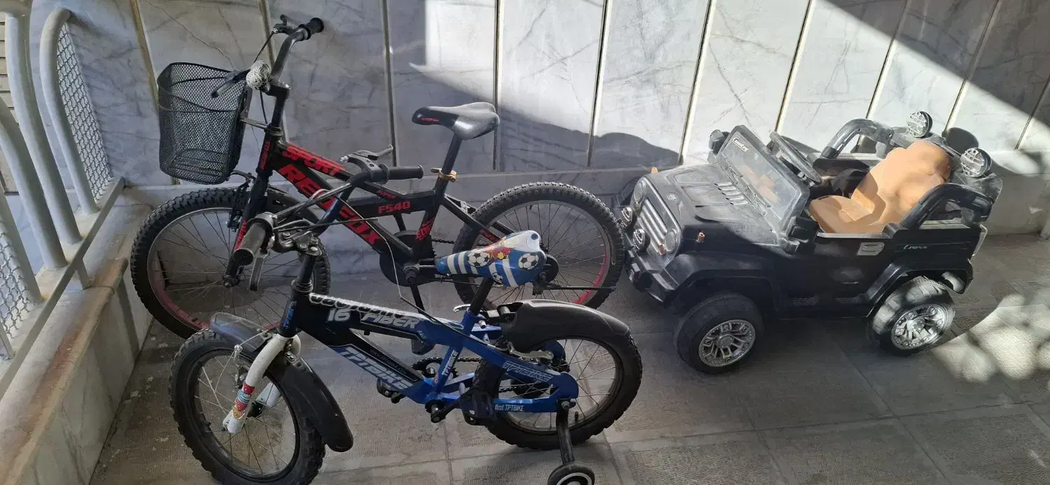 فروش چرخ کودک تقریبا نو|اسباب‌بازی بچه|اصفهان, مفتح|دیوار