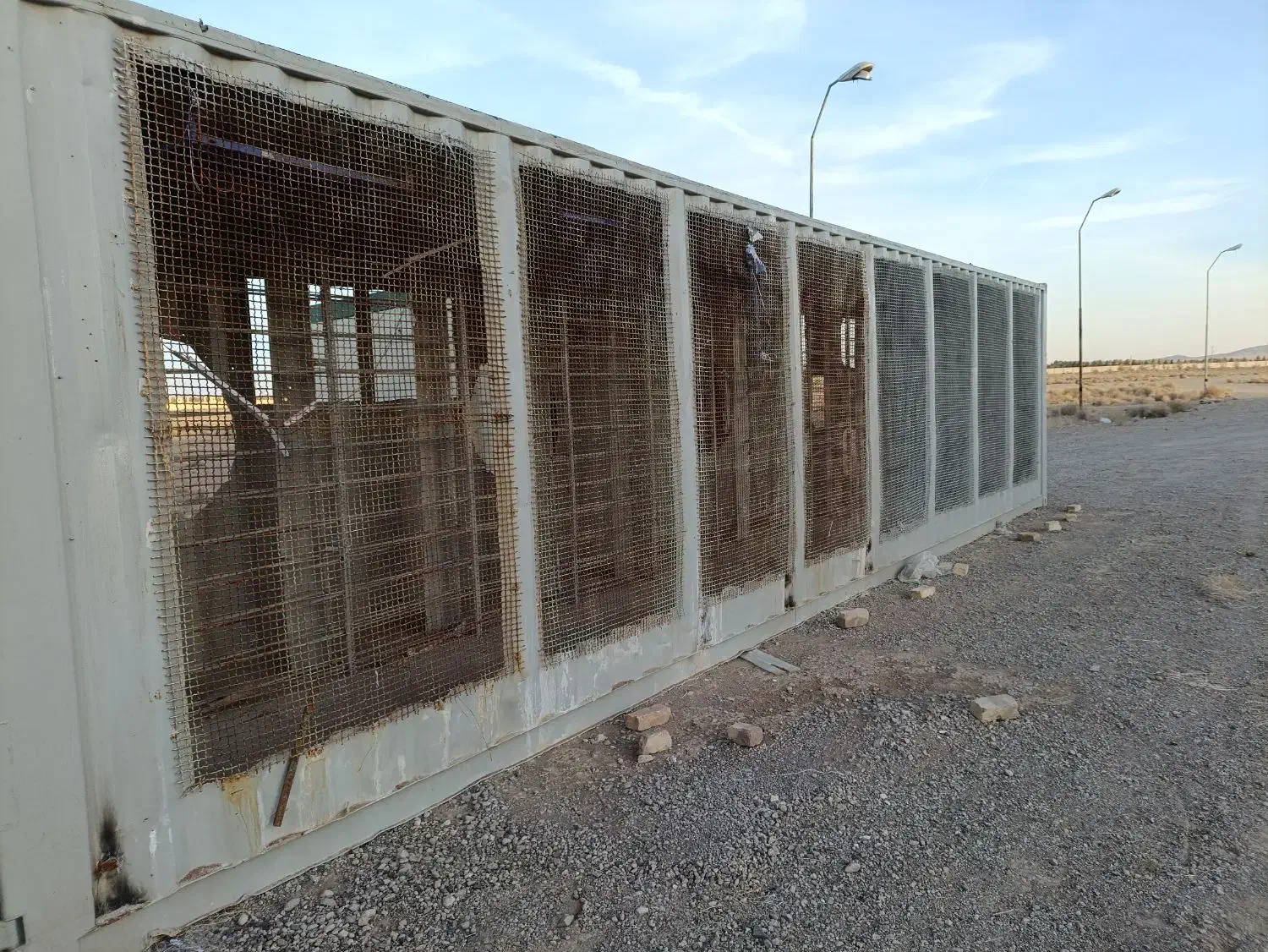 کانتینر ۴۰ فوت قفسه دار ( انبار )|عمدهفروشی|میمه, |دیوار