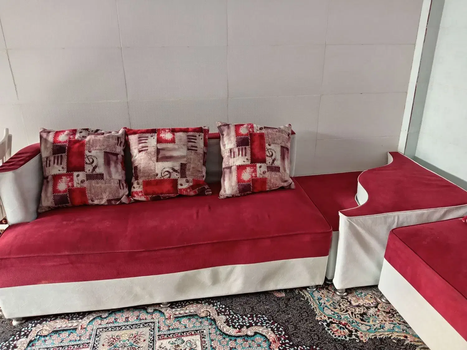 مبل ال 6 نفره|مبلمان خانگی و میز عسلی|اسفراین, |دیوار