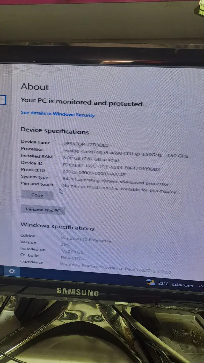 کامپیوتر کامل i5 4690 گرافیک gt710 انویدیا|رایانه رومیزی|قم, علی آباد سعدگان|دیوار