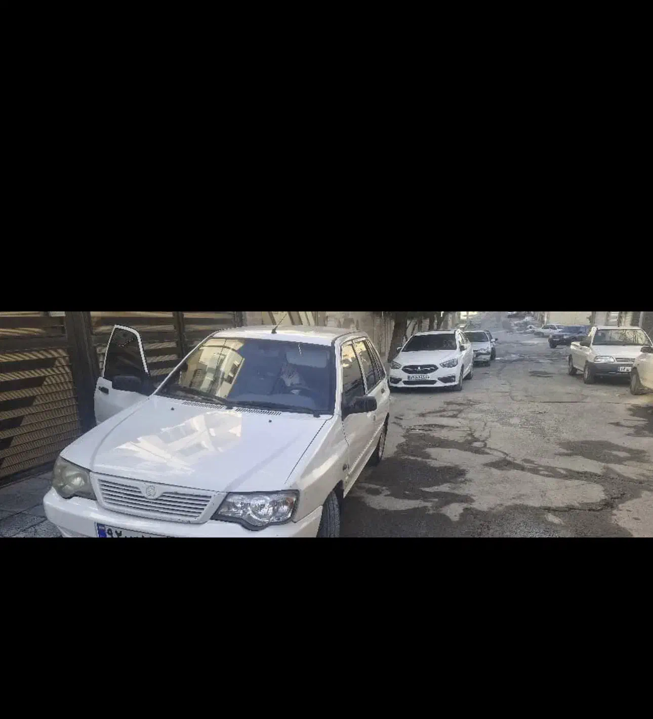 پراید ۱۱۱ سفید آخر ۹۵|خودرو سواری و وانت|شهرکرد, |دیوار