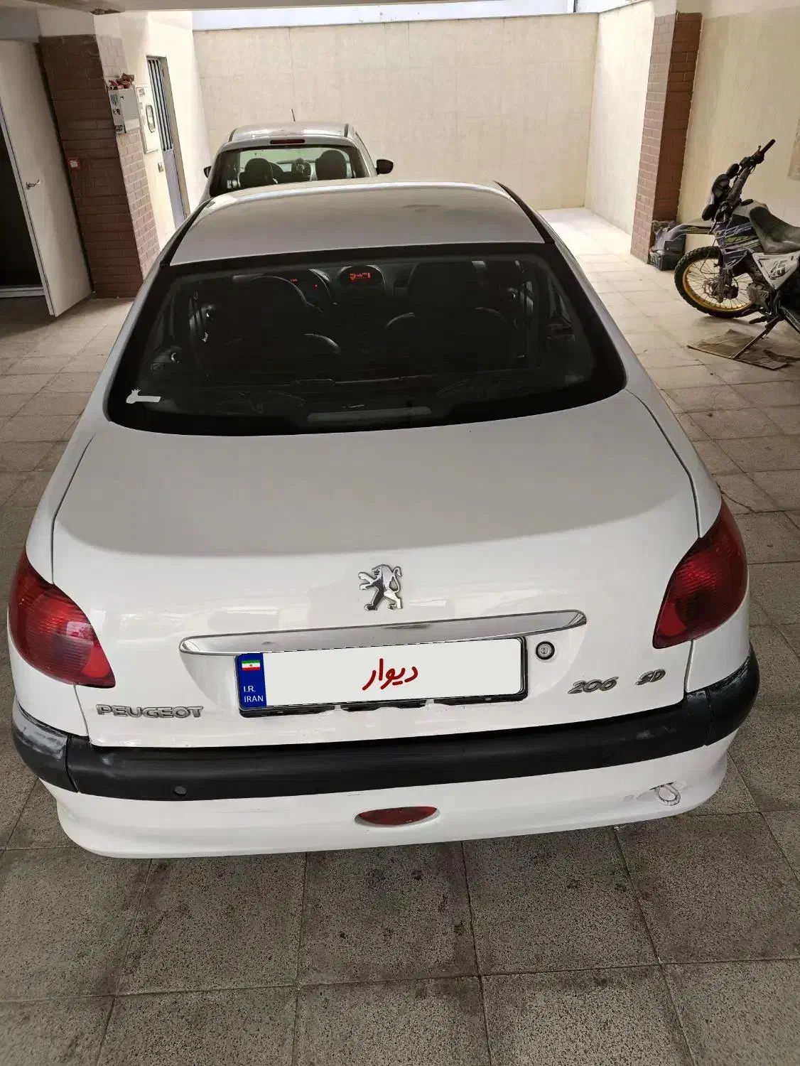 پژو ۲۰۶ sd تیوفایو مدل ۹۴در حد صفر تمیز|خودرو سواری و وانت|بجنورد, |دیوار