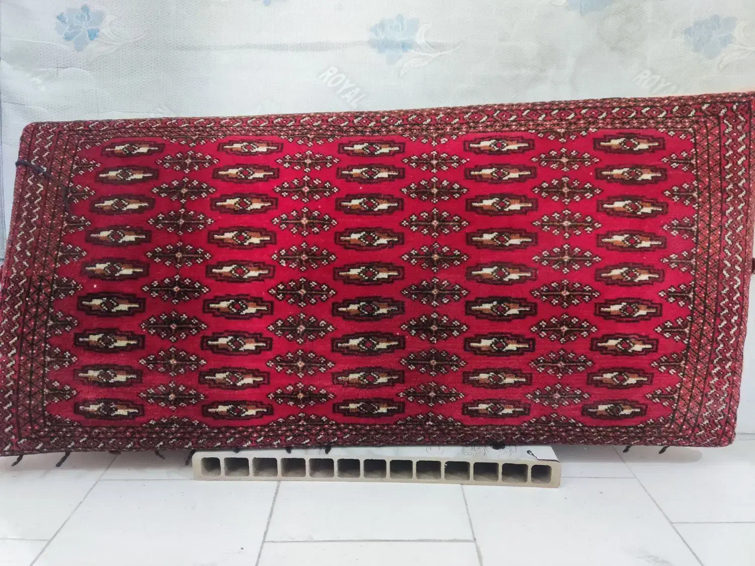 پشتی دست بافت ترکمن بافت ریز|فرش|فردیس, فردیس|دیوار