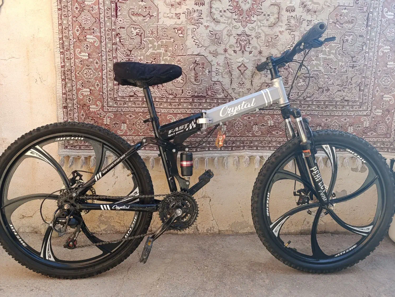 دوچرخه 26 تاشو مدل کریستال|دوچرخه، اسکیت، اسکوتر|شوش, |دیوار
