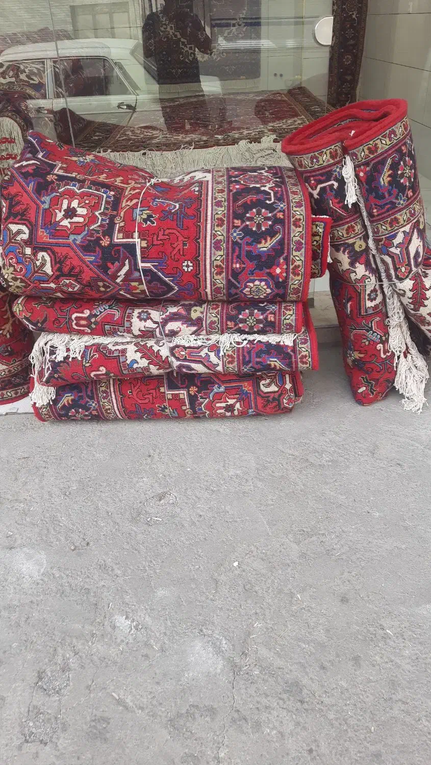 خرید فروش  فرش دستبافت تازه وکهنه|فرش|تبریز, |دیوار