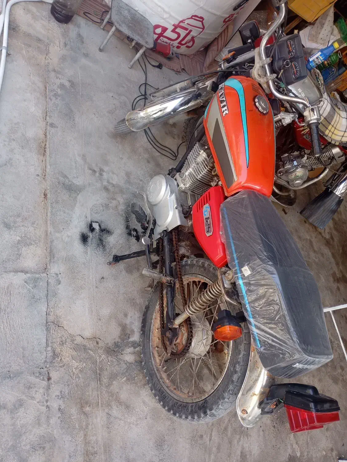 موتور مزایدای|موتورسیکلت|برازجان, |دیوار