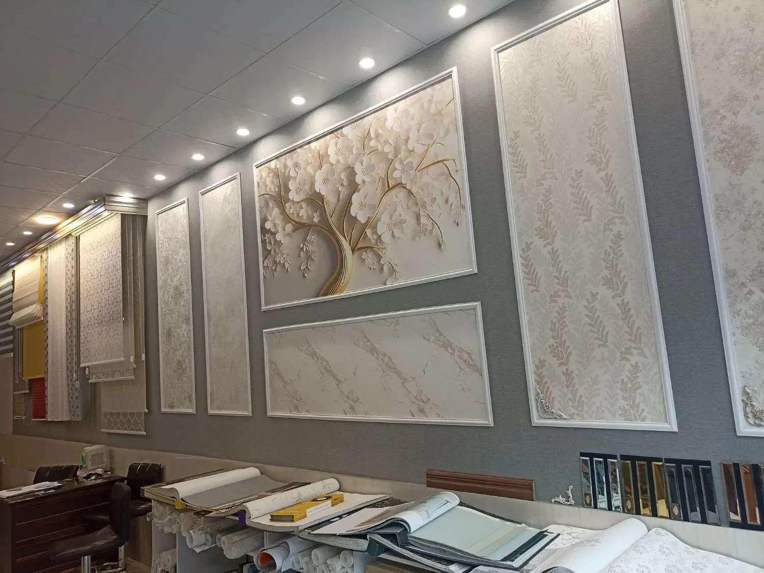 فروش مستقیم کاغذ دیواری و پوستر از انبار مرکزی|مصالح و تجهیزات ساختمان|بروجرد, |دیوار