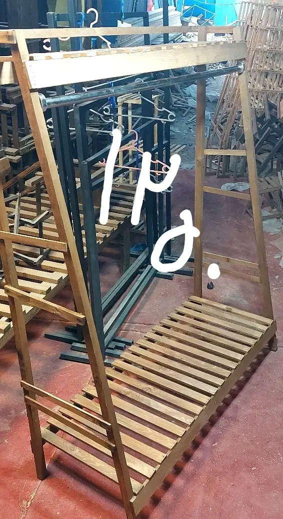 رگال جا لباسی چوب و فلزی|جاکفشی، کمد، دراور|کرمان, |دیوار