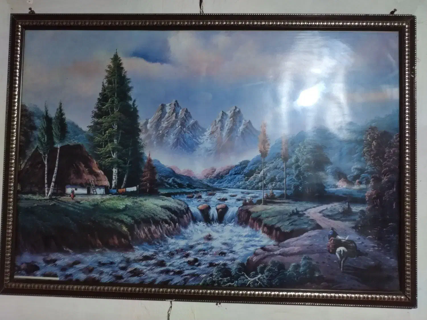 تابلوی زیبا 1در 120|تابلو، نقاشی، عکس|سنگر, |دیوار