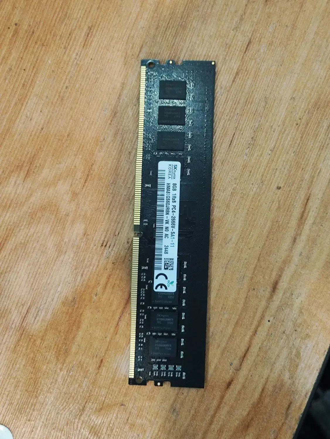 رم کامپیوتر ۸ گیگ ddr4|قطعات و لوازم جانبی رایانه|رشت, کوی یخ|دیوار