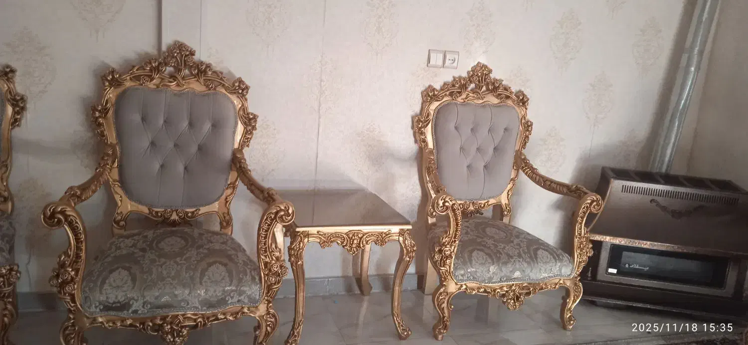 مبل کلاسیک|مبلمان خانگی و میز عسلی|شهریار, کهنز|دیوار