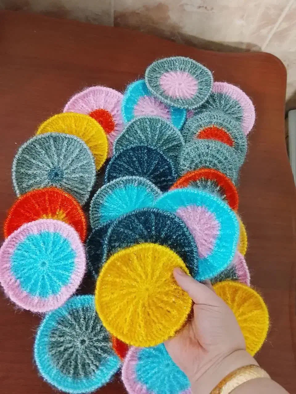 اسکاج دست بافت|لوازم نظافت|خرم‌آباد, |دیوار