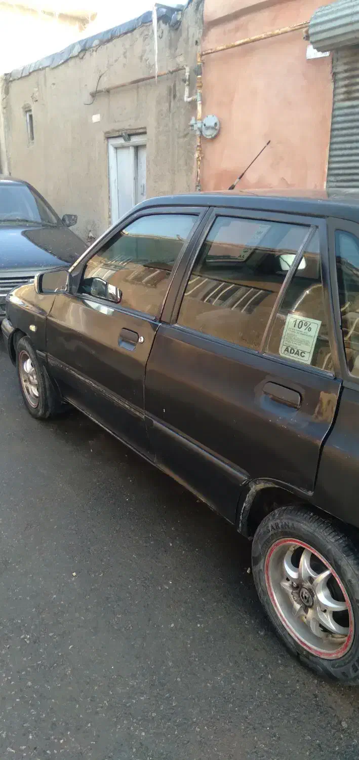 پراید۸۶مشکی|خودرو سواری و وانت|مراغه, |دیوار