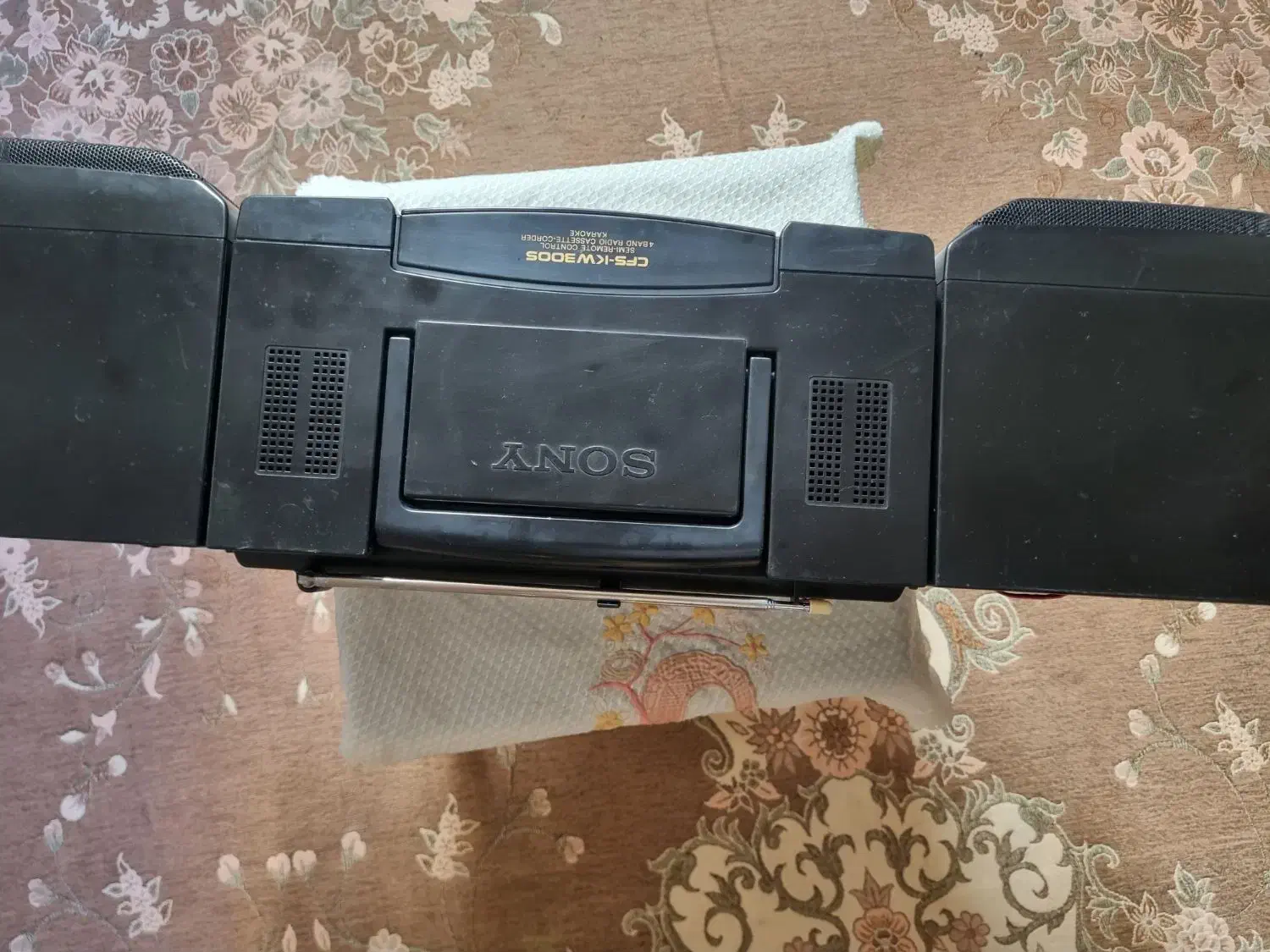 رادیو ضبط سونی اصل ژاپن|سیستم صوتی خانگی|خرم‌آباد, |دیوار