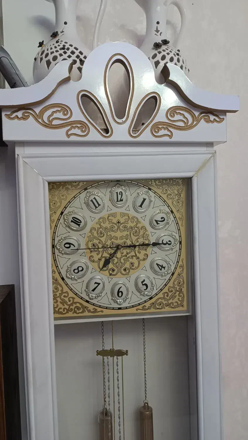 ساعت ایستاده سفید|ساعت دیواری و تزئینی|تهران, طیب|دیوار