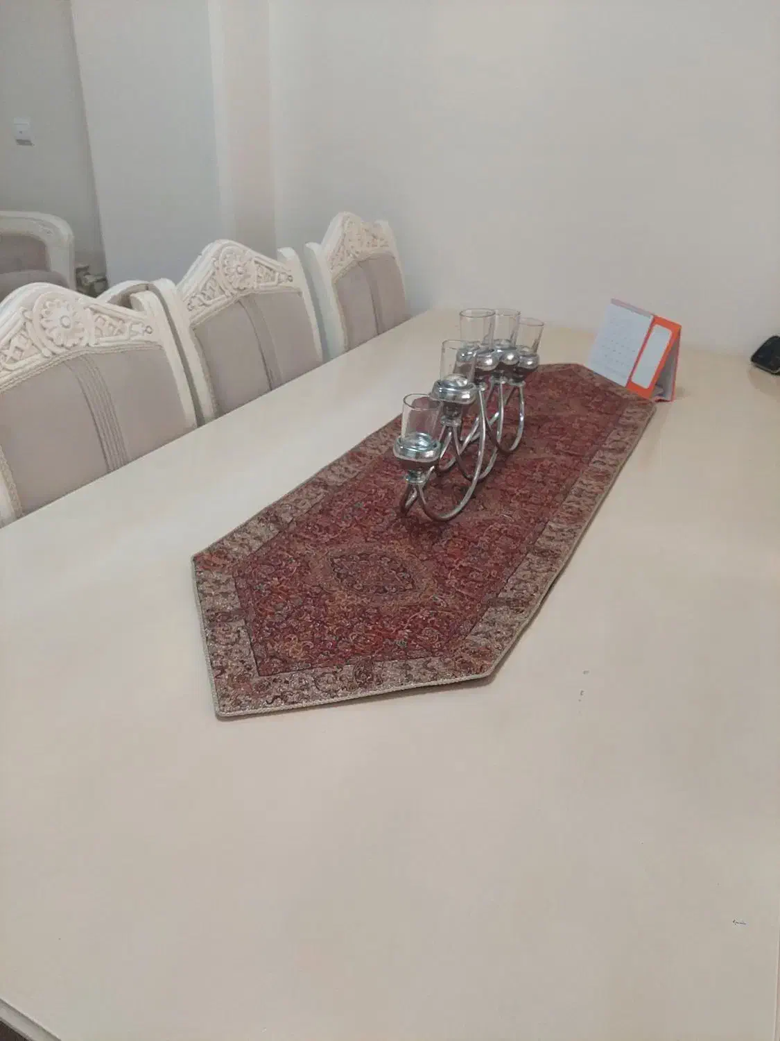 میز ۸ نفره به همراه ۶ عدد صندلی|میز و صندلی غذاخوری|تهران, شهرک نفت|دیوار