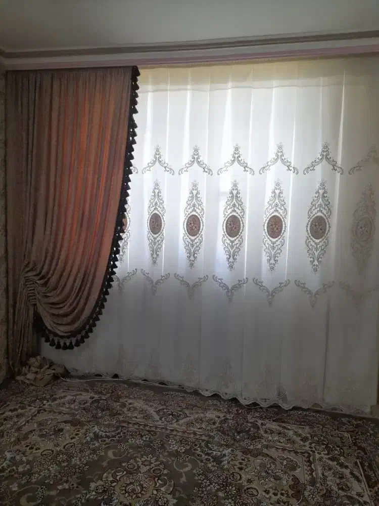 پرده استفاده شده کاملا نو وسالم|پرده، رانر، رومیزی|مشهد, رسالت|دیوار