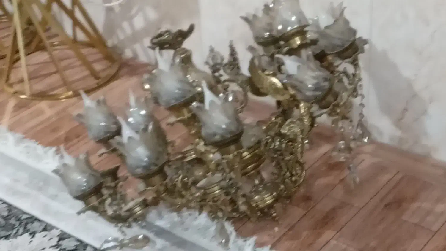 لوستر زمینی وسقفی|لوستر و چراغ آویز|رباط‌کریم, نصیرشهر|دیوار