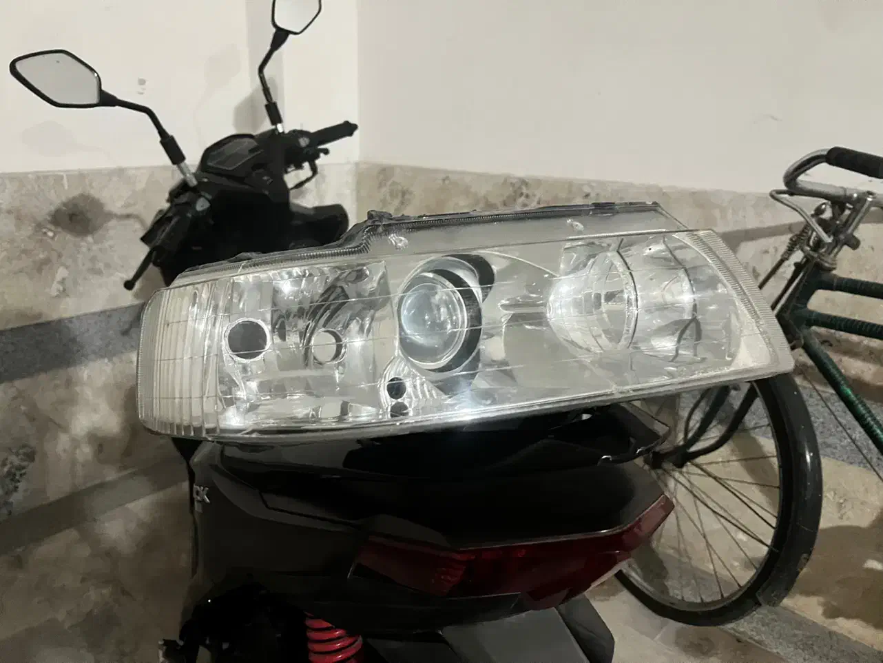 چراغ حلو سمند و پژو۲۰۶|قطعات یدکی و لوازم جانبی|قوچان, |دیوار