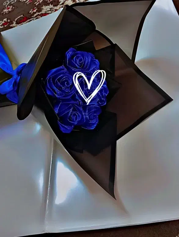 گل زیبای روبانی مناسب روز مادر|گل مصنوعی|یزد, |دیوار