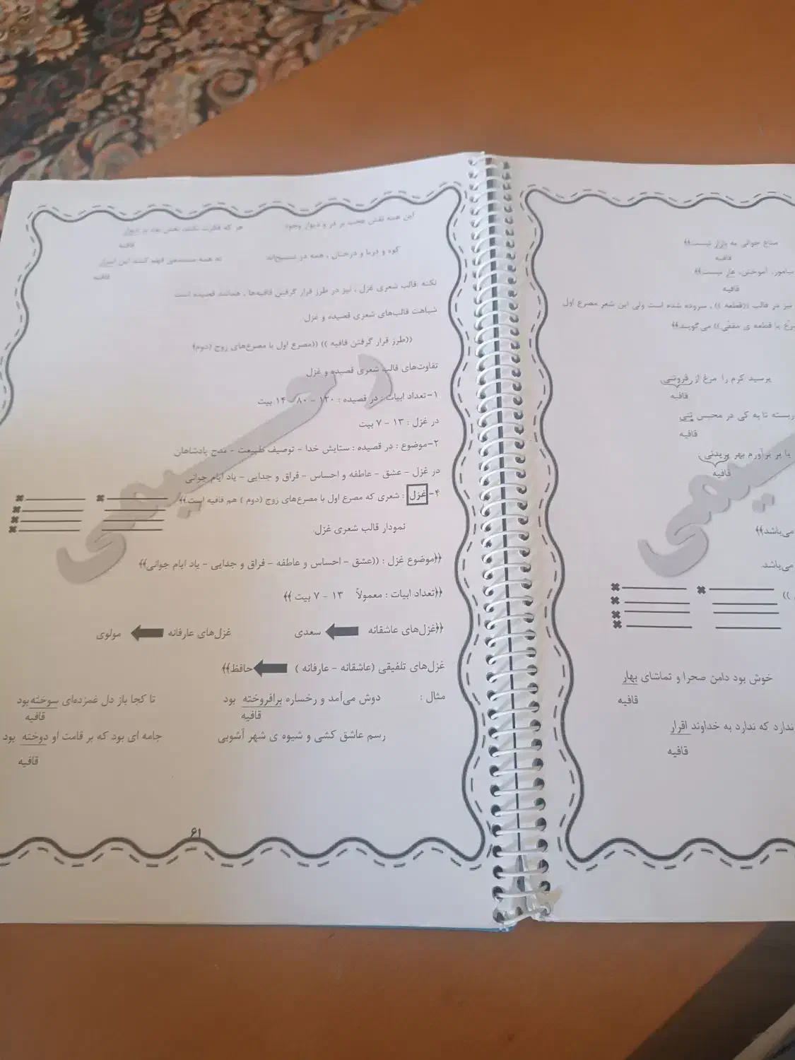 جزوه کامل فارسی کلاس هفتم|کتاب و مجله آموزشی|شیراز, شهرک فرزانگان|دیوار