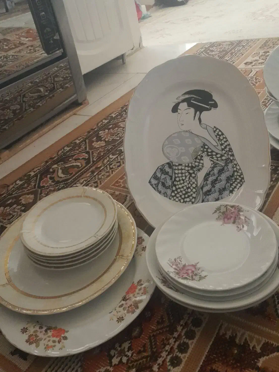 ظرف چینی|حراج|ایوانکی, |دیوار