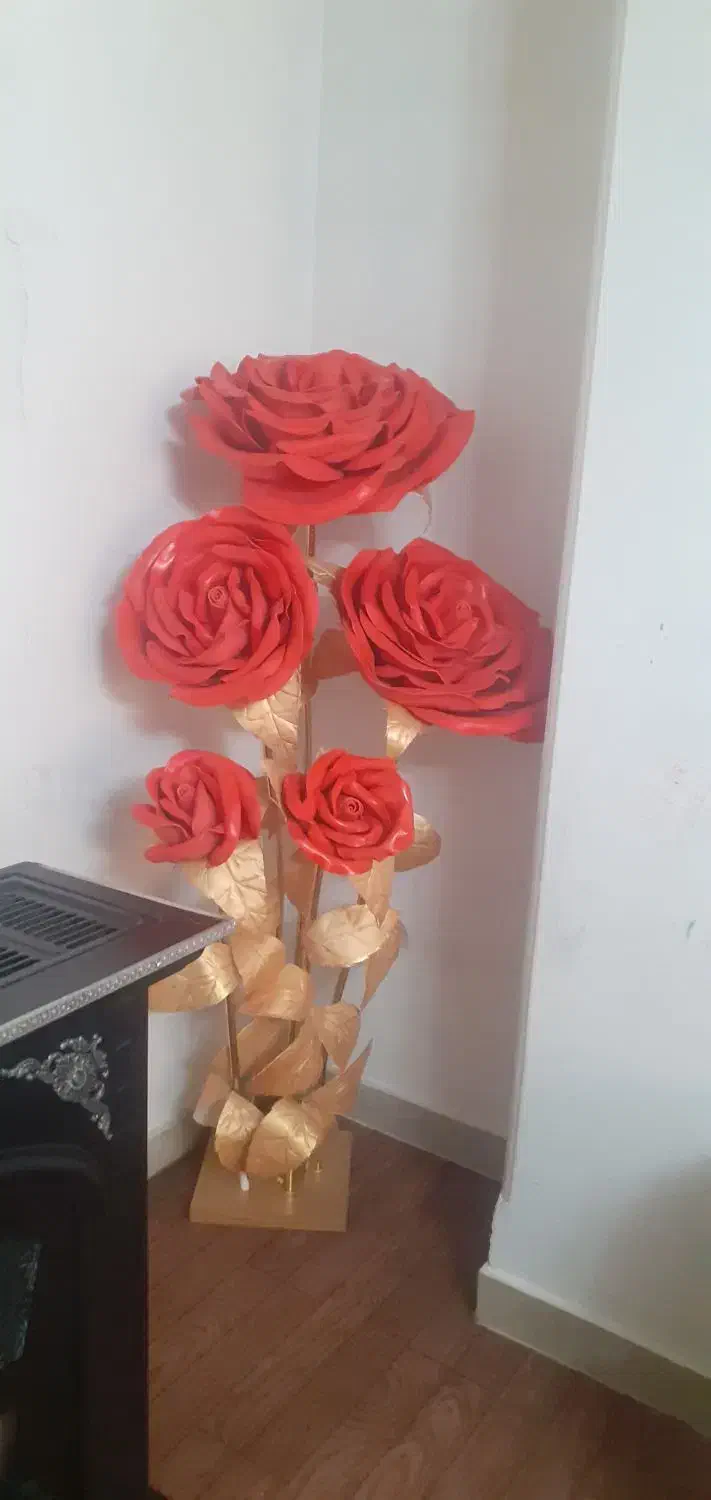 گل مصنوعی پنج شاخه (بزرگ)|گل مصنوعی|محمدشهر, همایون ویلا|دیوار