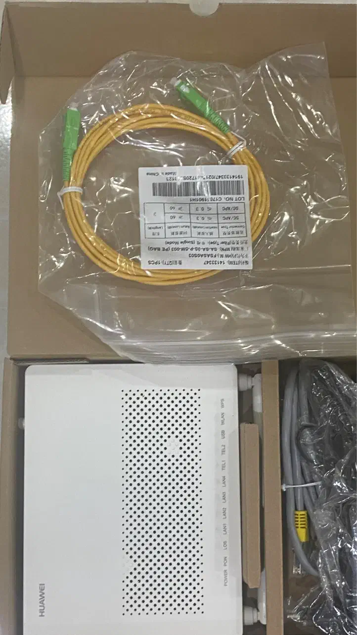 مودم فیبر نوری HUAWEI EchoLife HG8245H|مودم و تجهیزات شبکه|آبادان, |دیوار