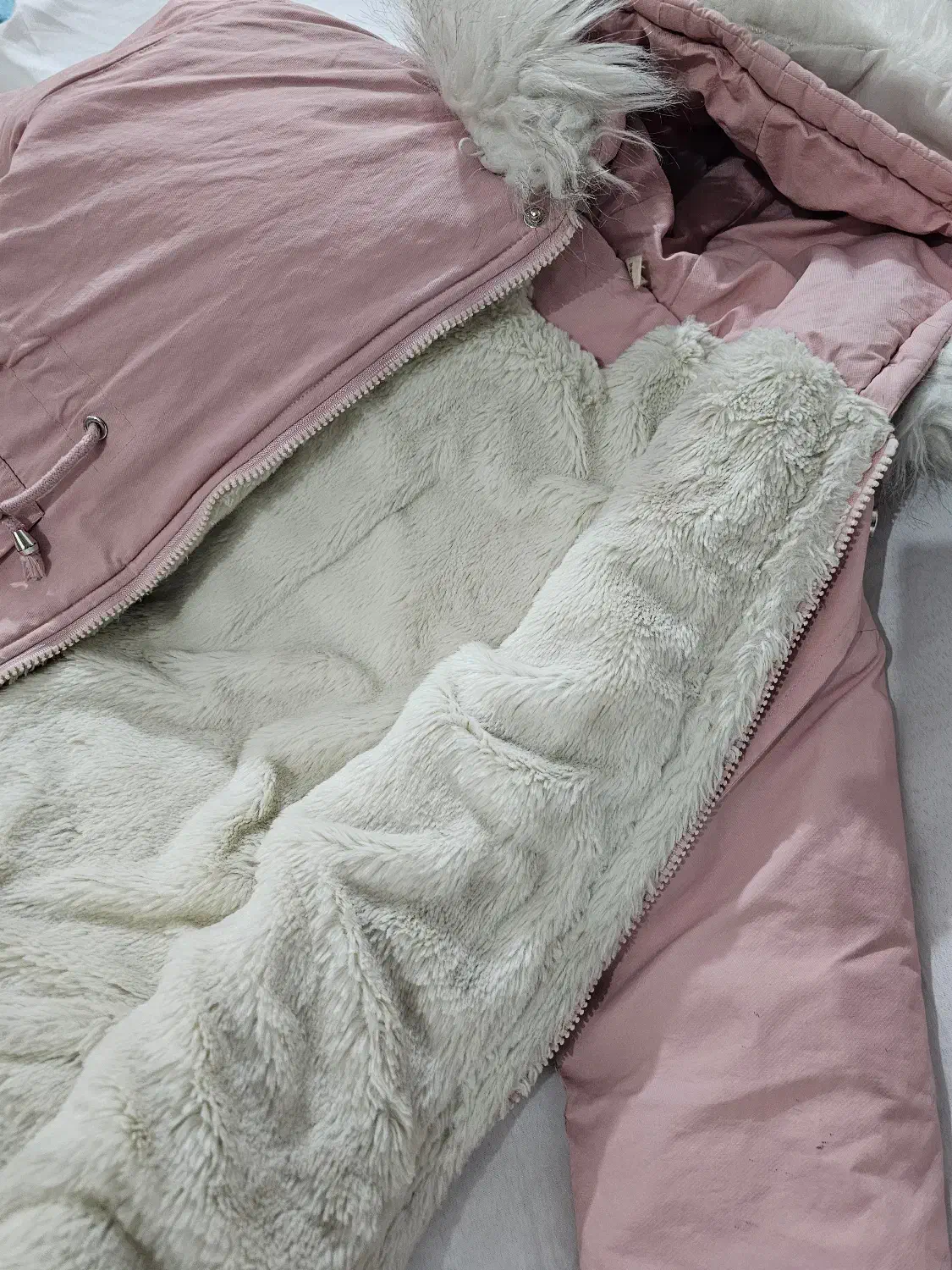 کاپشن دخترونه 7سال|کفش و لباس بچه|خمین, |دیوار