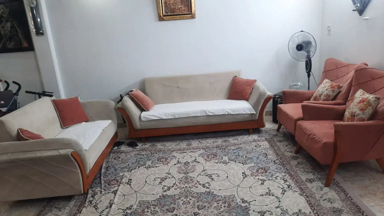 مبل ۷ نفره راحتی|مبلمان خانگی و میز عسلی|تهران, افسریه شمالی|دیوار