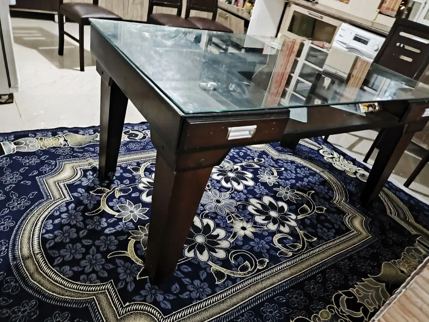 میر ناهار خوری 6 نفره کشو دار|میز و صندلی غذاخوری|جم, |دیوار