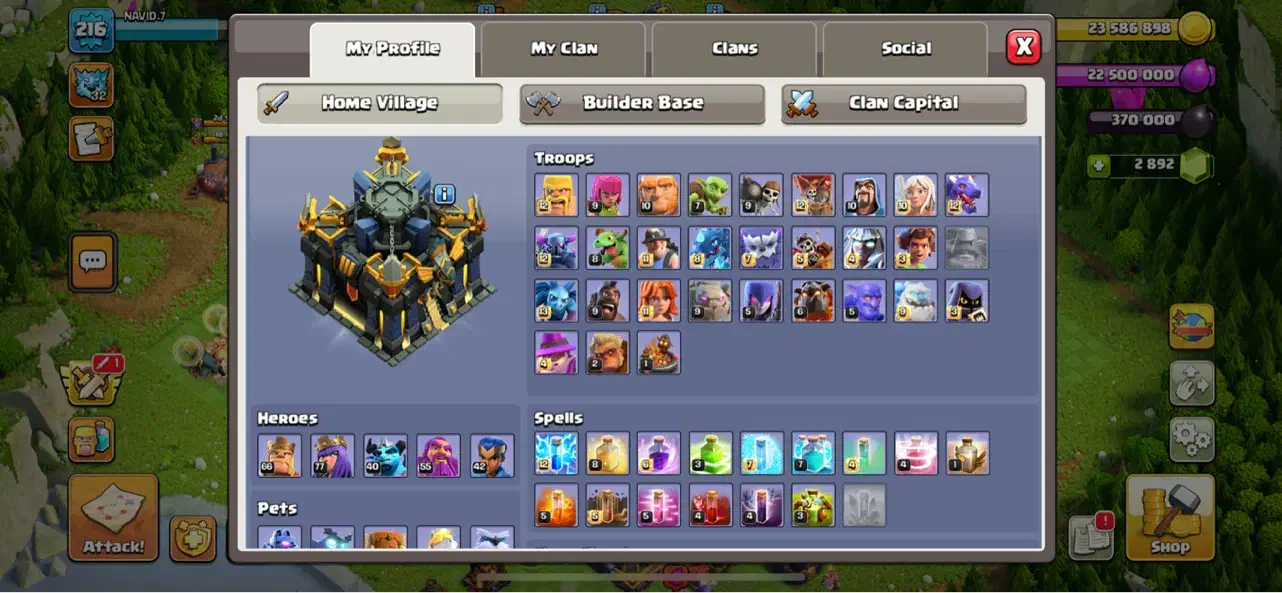 کلاش اف‌کلنز‌ clash of clans|کنسول، بازی ویدئویی و آنلاین|تهران, آزادشهر|دیوار