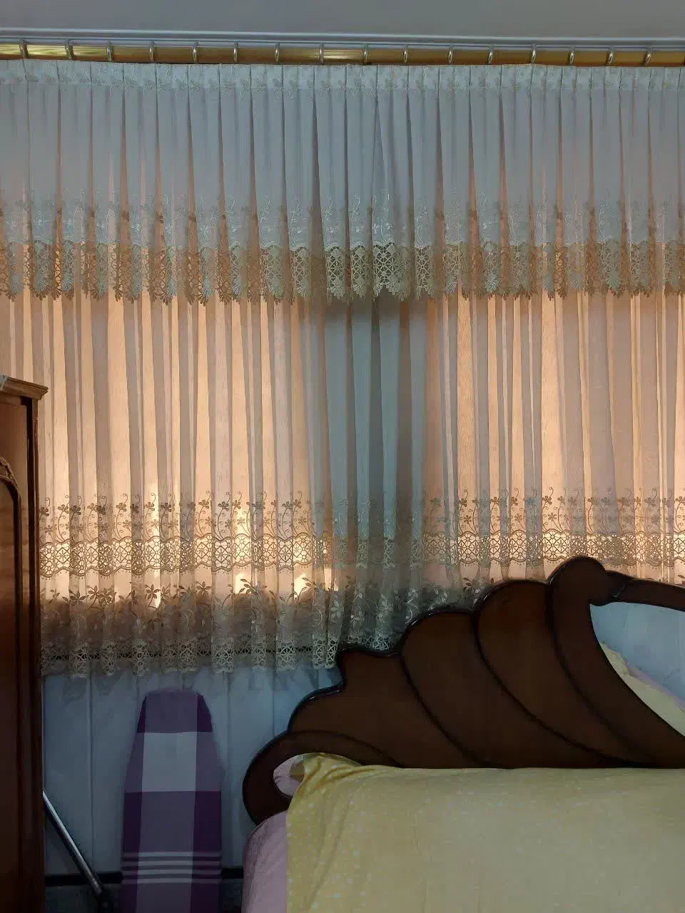 پرده دوعدد|پرده، رانر، رومیزی|قم, آزادگان|دیوار