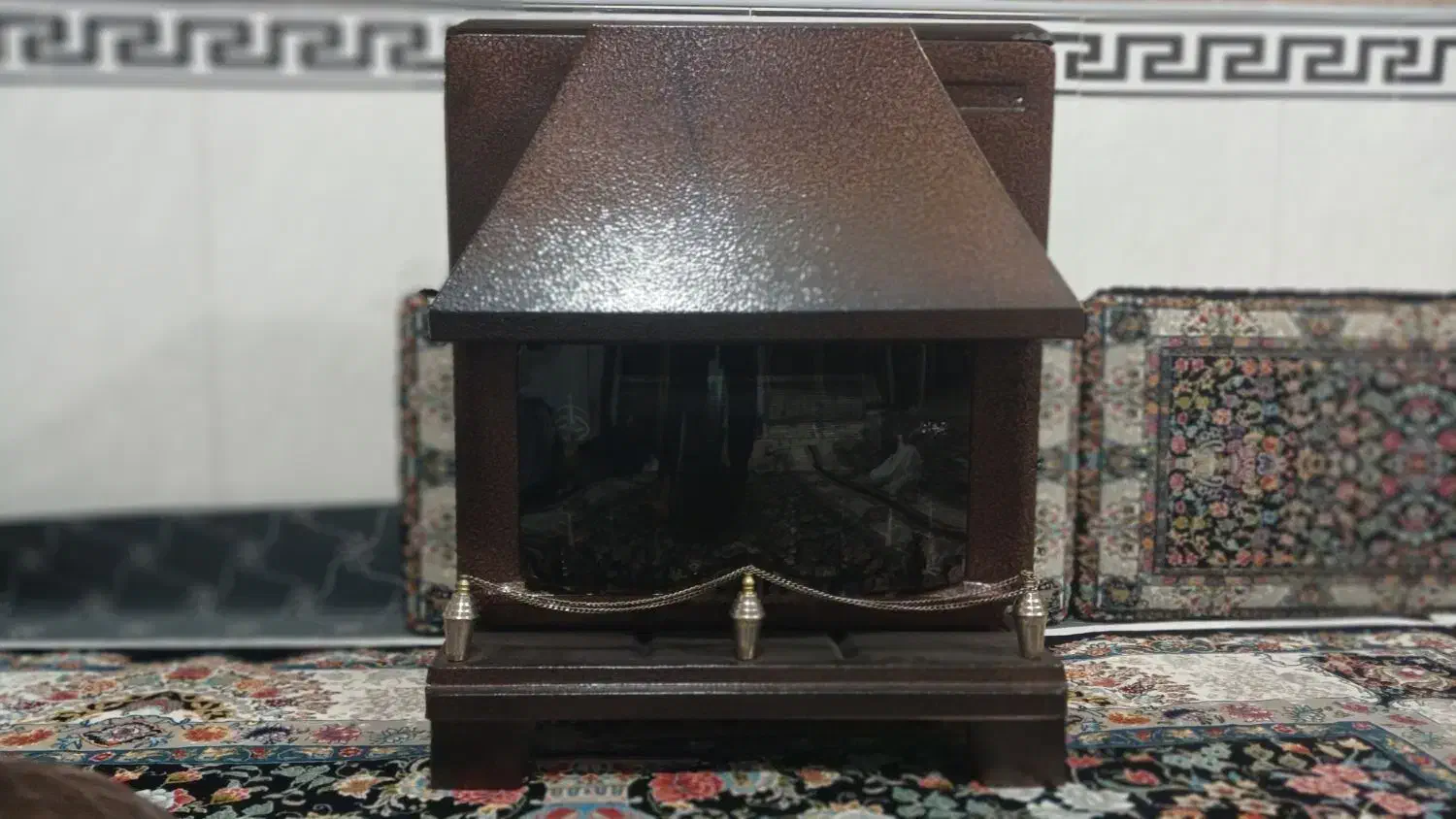 بخاری طرح شومینه|بخاری، هیتر، شومینه|کامیاران, |دیوار