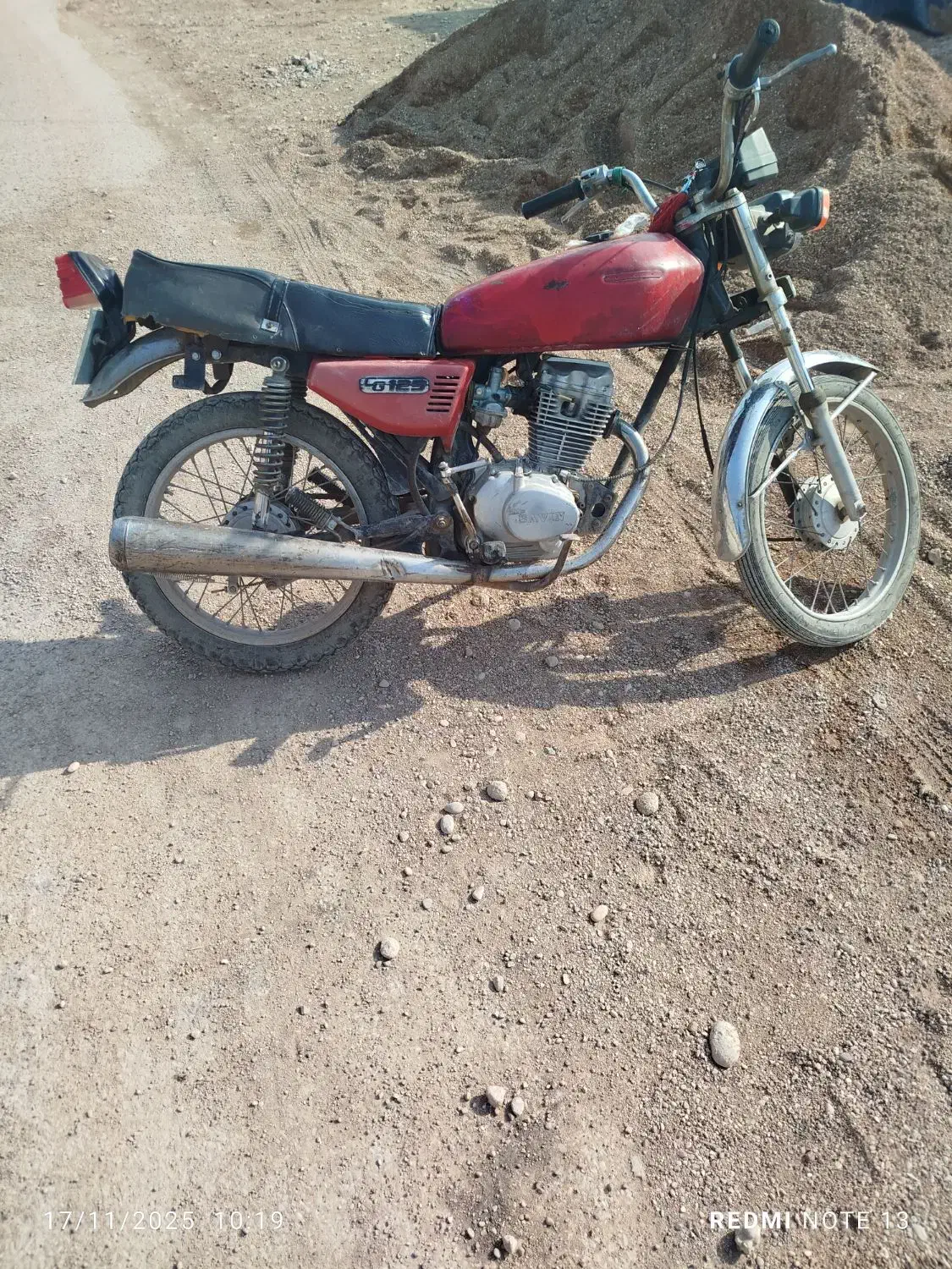 موتور 125 ساوین ۸۷|موتورسیکلت|شوشتر, |دیوار