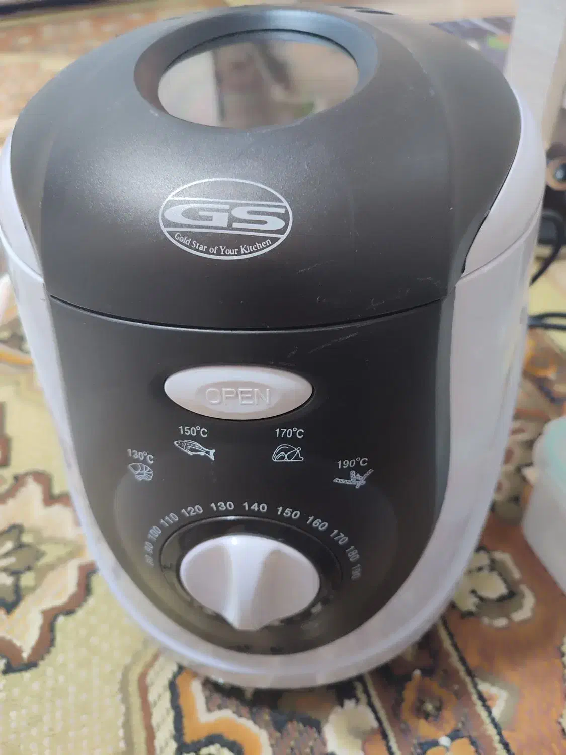 سرخ کن یک ونیم لیتری|اجاق گاز و لوازم برقی پخت‌وپز|نجف‌آباد, یزدانشهر|دیوار