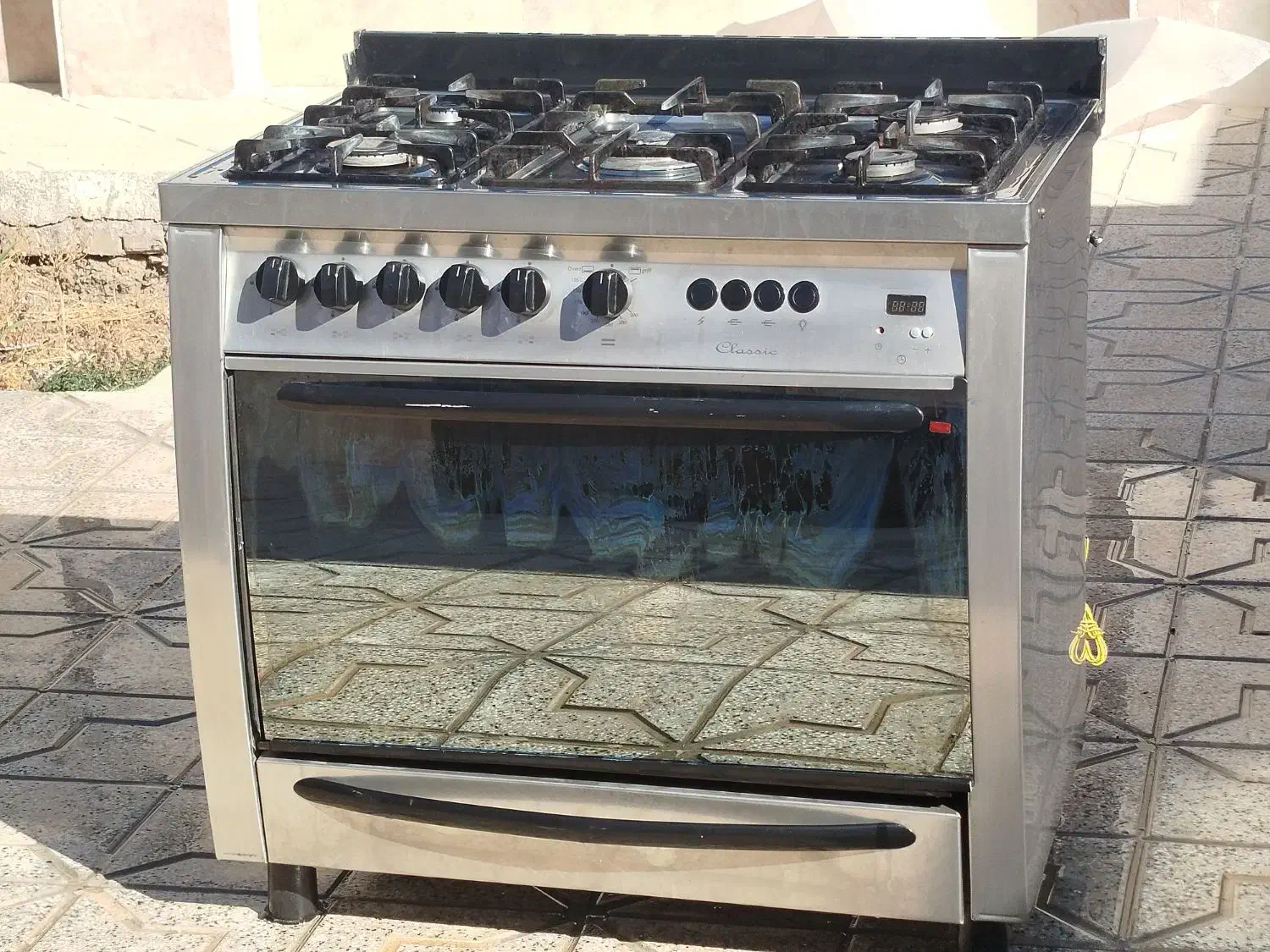 گاز فردار تمام استیل|اجاق گاز و لوازم برقی پختوپز|ملکآباد, |دیوار